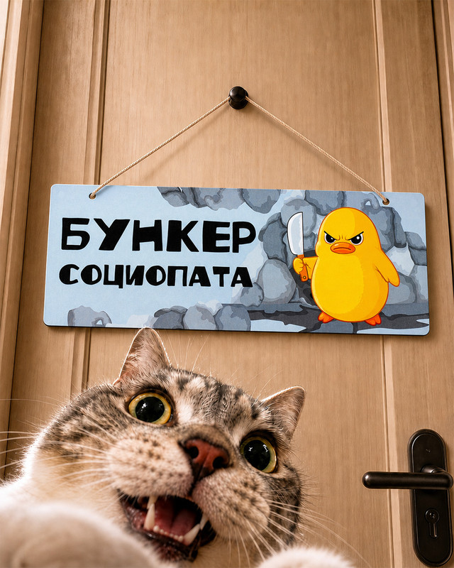 Табличка подвесная, PrankBank, в ассортименте