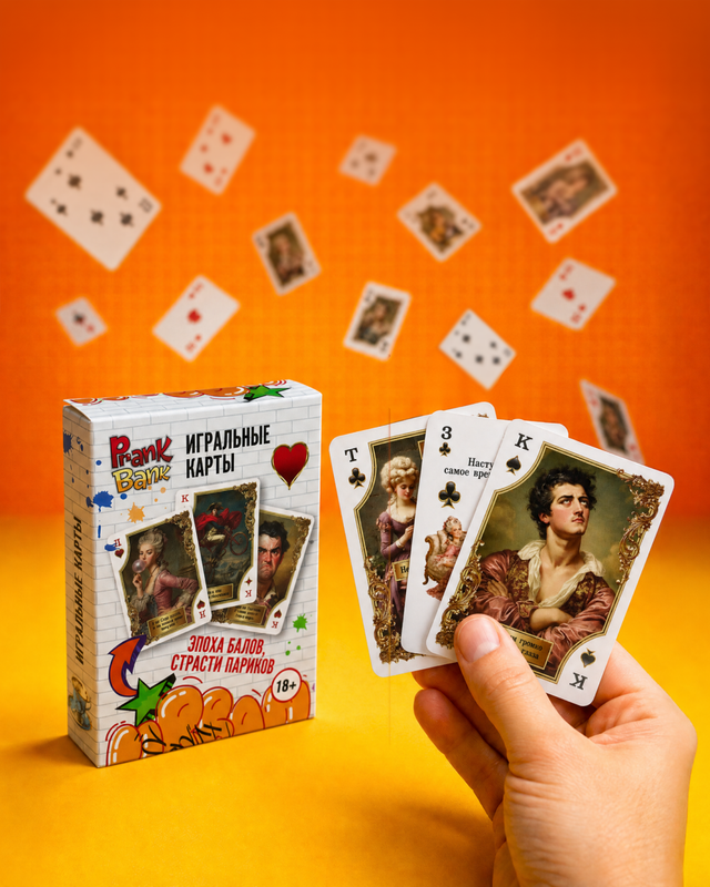 Карты игральные, Prank Bank, в ассортименте