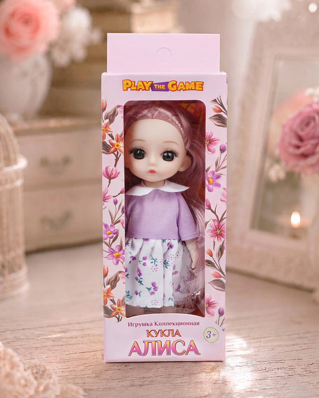 Игрушка коллекционная "Кукла Алиса", Play the Game, в ассортименте