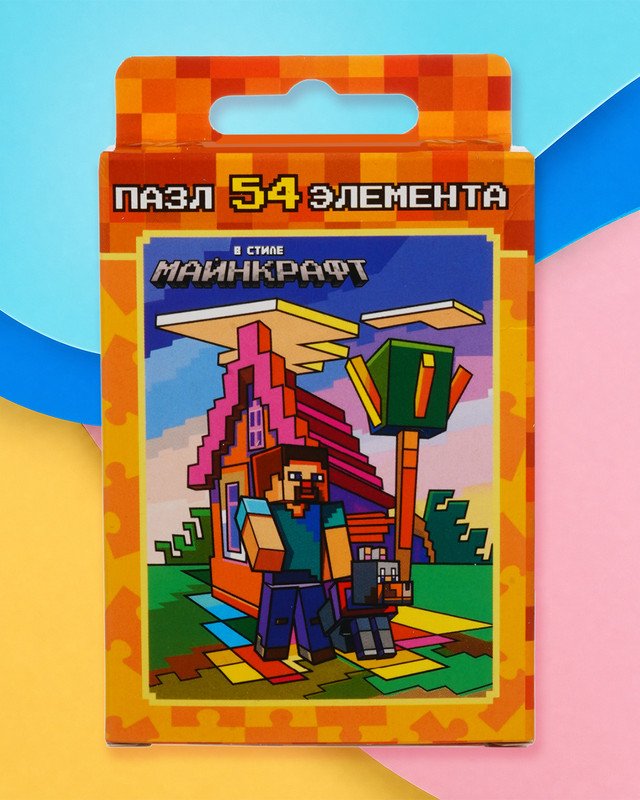 Пазл, ЛЕВ, 54 элемента, в ассортименте