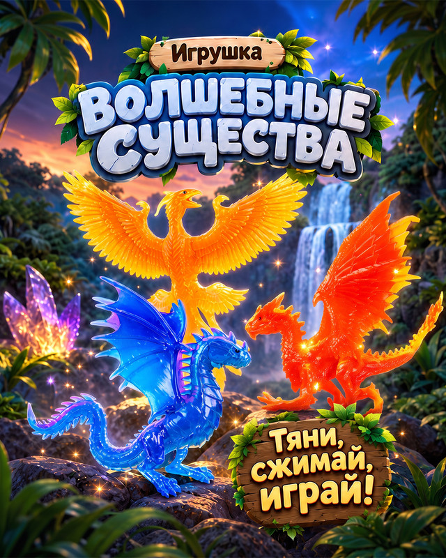 Игрушка "Волшебные существа", Play the Game, в ассортименте