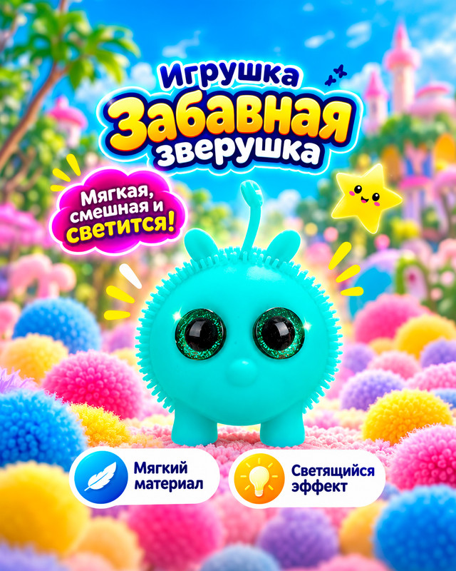 Игрушка "Забавная зверушка", Play the Game, в ассортименте