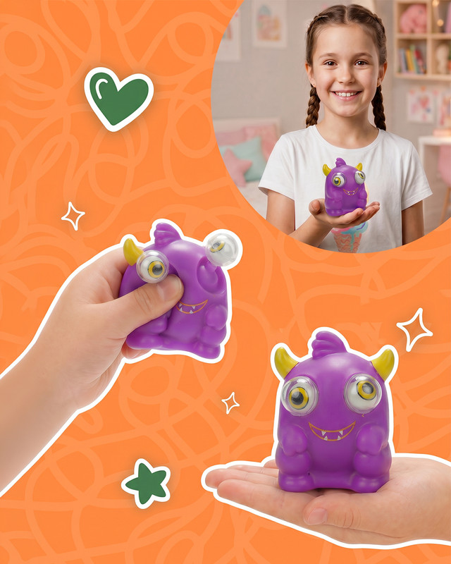 Игрушка "Глазастик", Play the Game, в ассортименте
