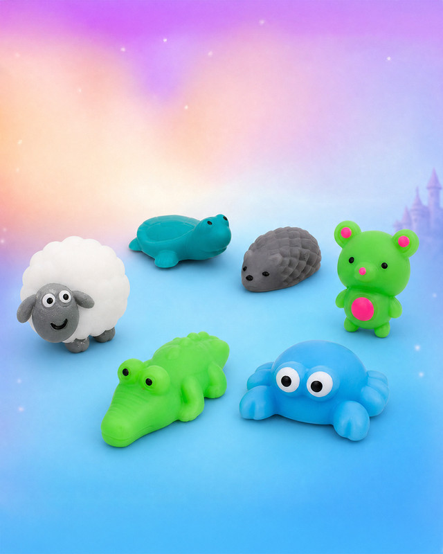 Игровой набор "Сквиши", 6 шт., в ассортименте