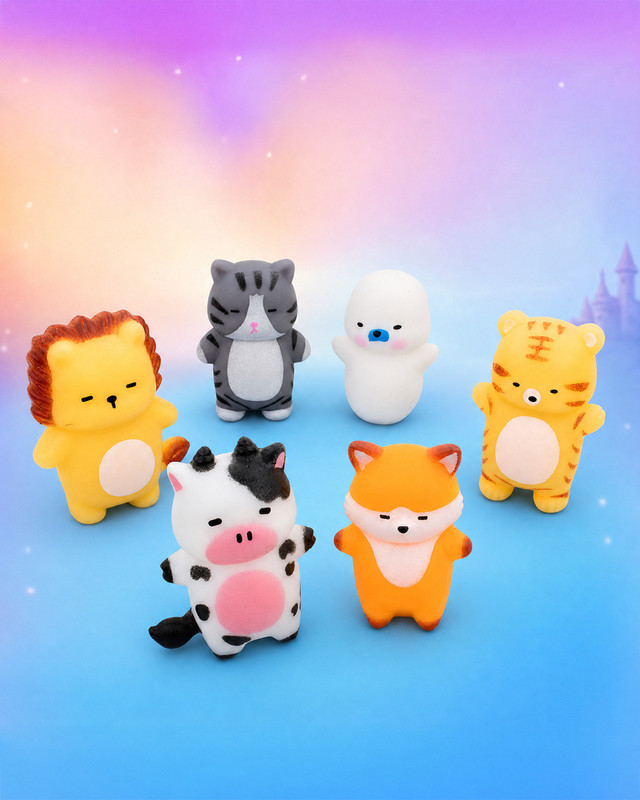 Игровой набор "Сквиши", 6 шт., в ассортименте