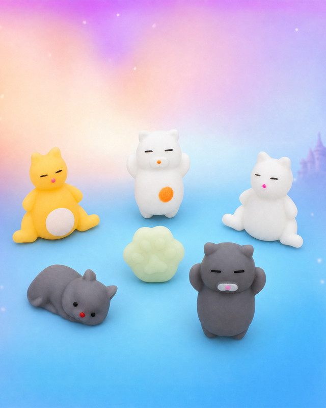 Игровой набор "Сквиши", 6 шт., в ассортименте