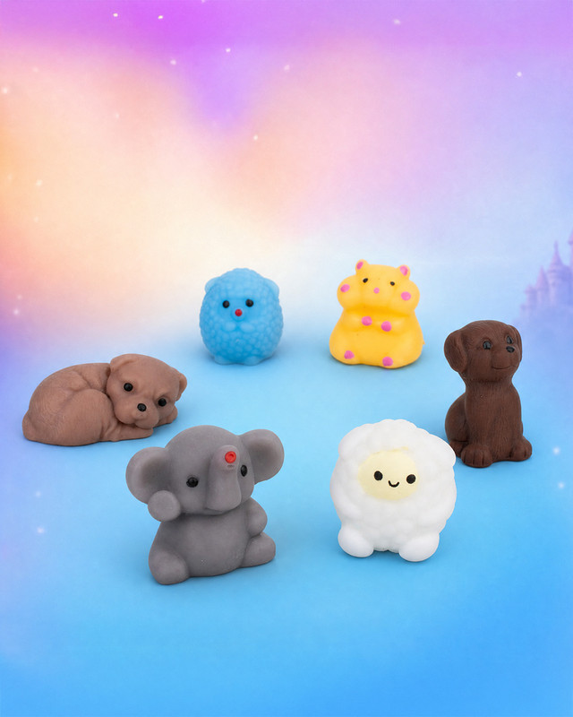 Игровой набор "Сквиши", 6 шт., в ассортименте