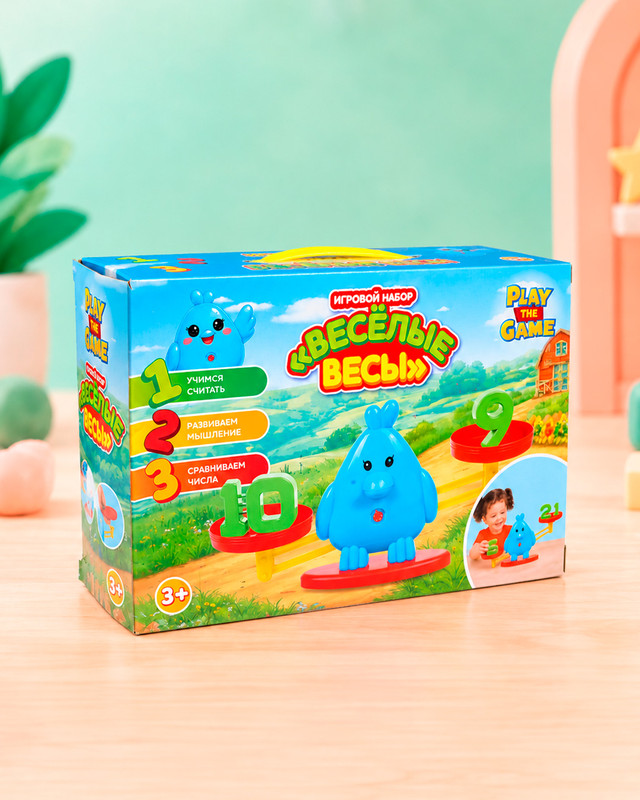 Игровой набор "Весёлые весы", Play the Game, в ассортименте