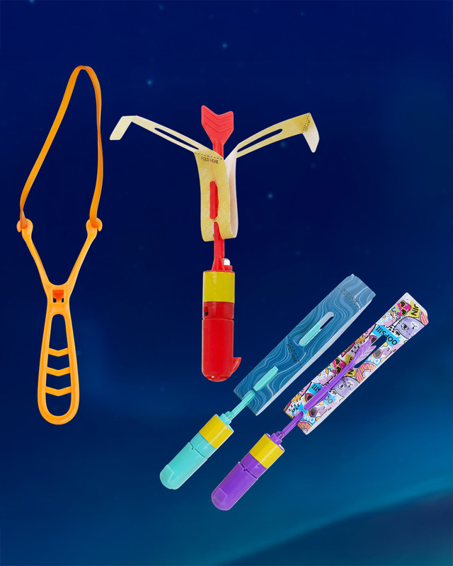 Игровой набор "Светящиеся вертолётики", Sport&Fun, 3 шт., в ассортименте