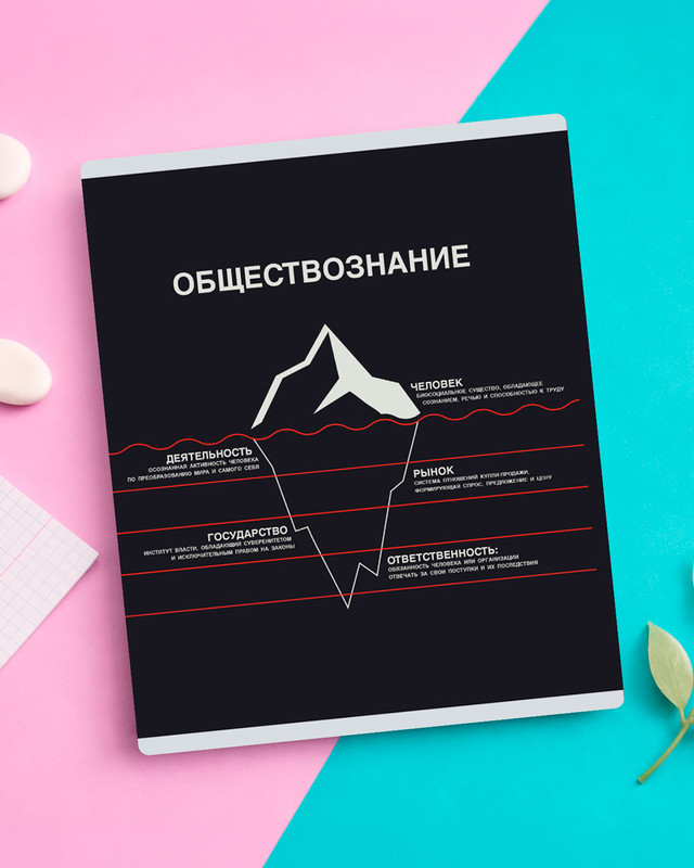 Тетрадь предметная, 48 листов, А5, в ассортименте