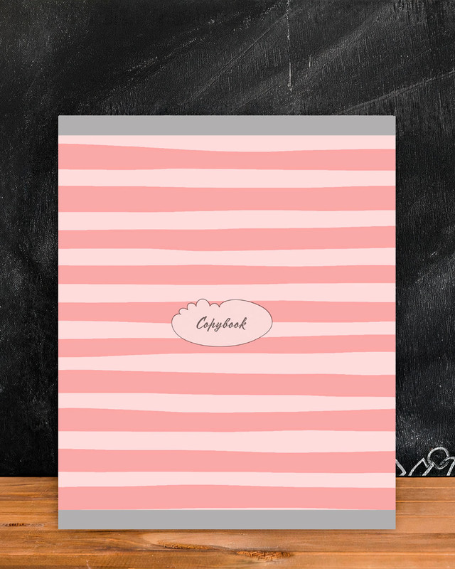Notebook, A5, 48 sheets, squared, assorted