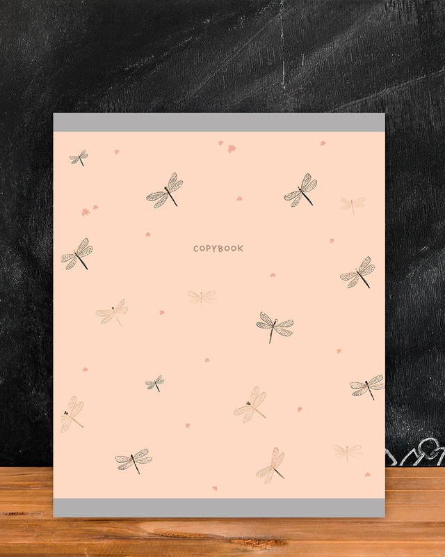 Notebook, A5, 48 sheets, squared, assorted