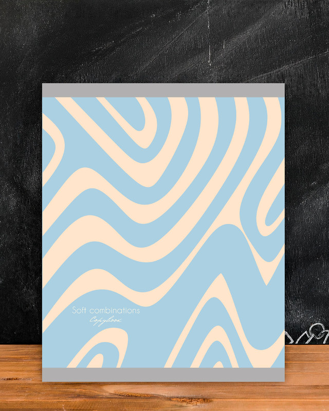 Notebook, A5, 48 sheets, squared, assorted