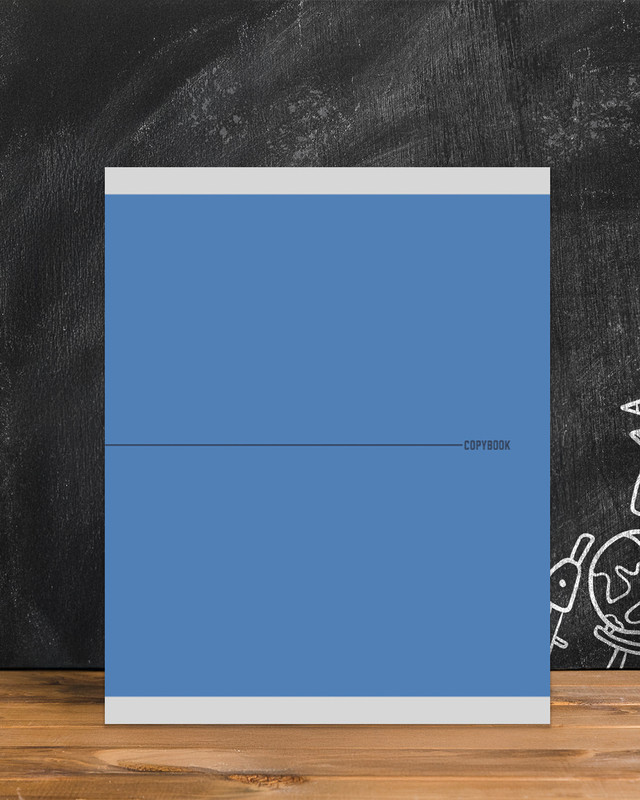 Notebook, A5, 80 sheets, squared, assorted