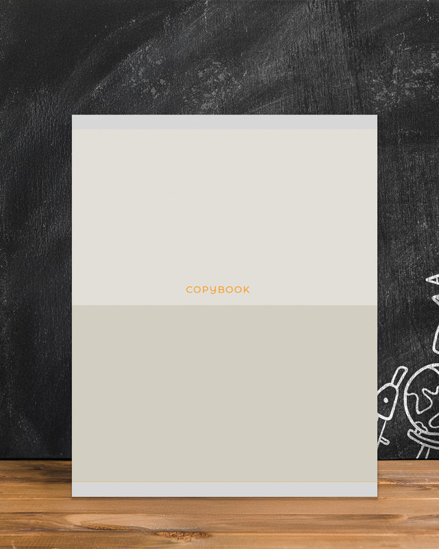 Notebook, A5, 80 sheets, squared, assorted