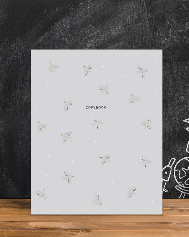 Notebook, A5, 80 sheets, squared, assorted