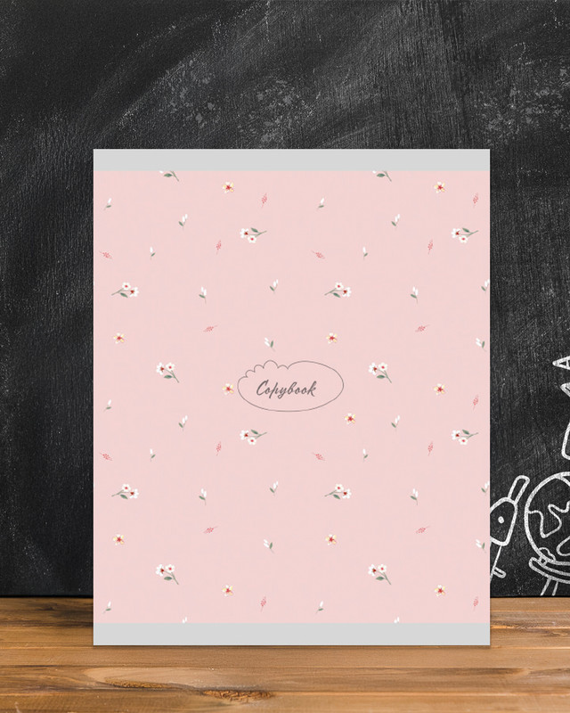 Notebook, A5, 80 sheets, squared, assorted