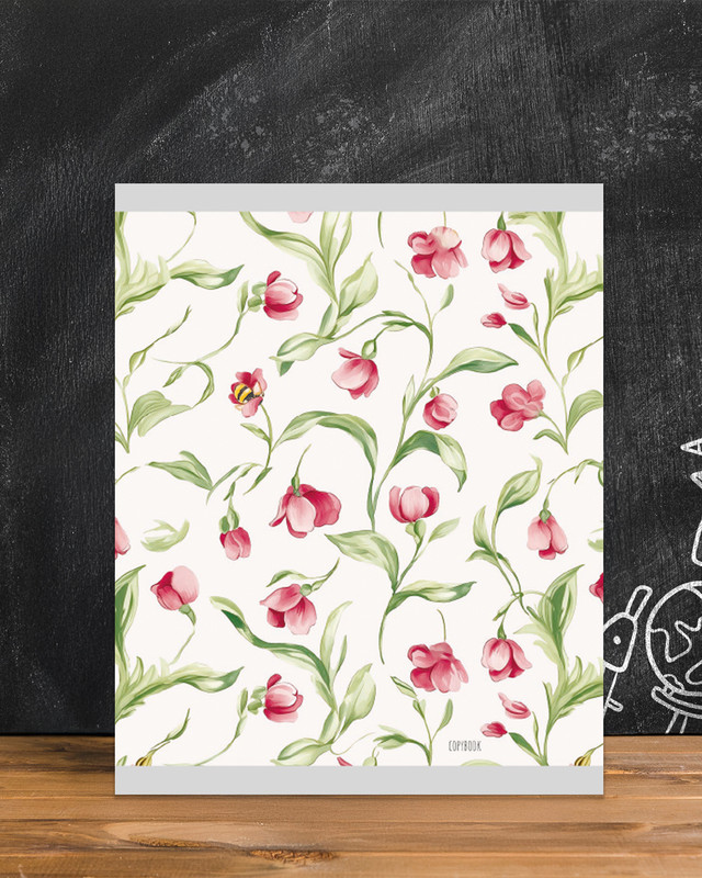 Notebook, A5, 80 sheets, squared, assorted