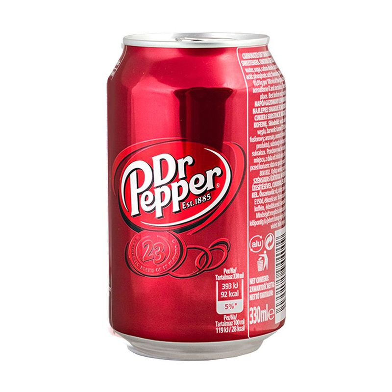 Напиток газированный, Dr. Pepper, безалкогольный, 330 мл