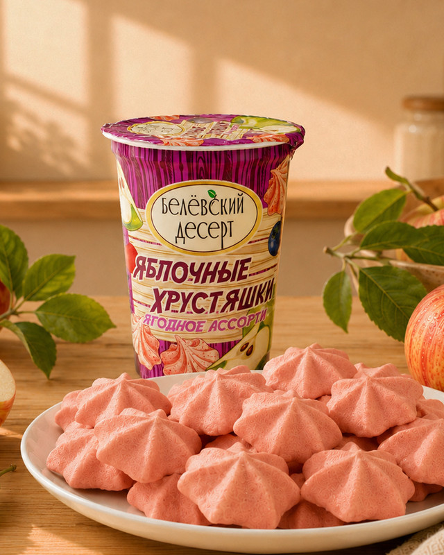 Хрустяшки яблочные, Белёвский десерт, 20 г - купить в интернет