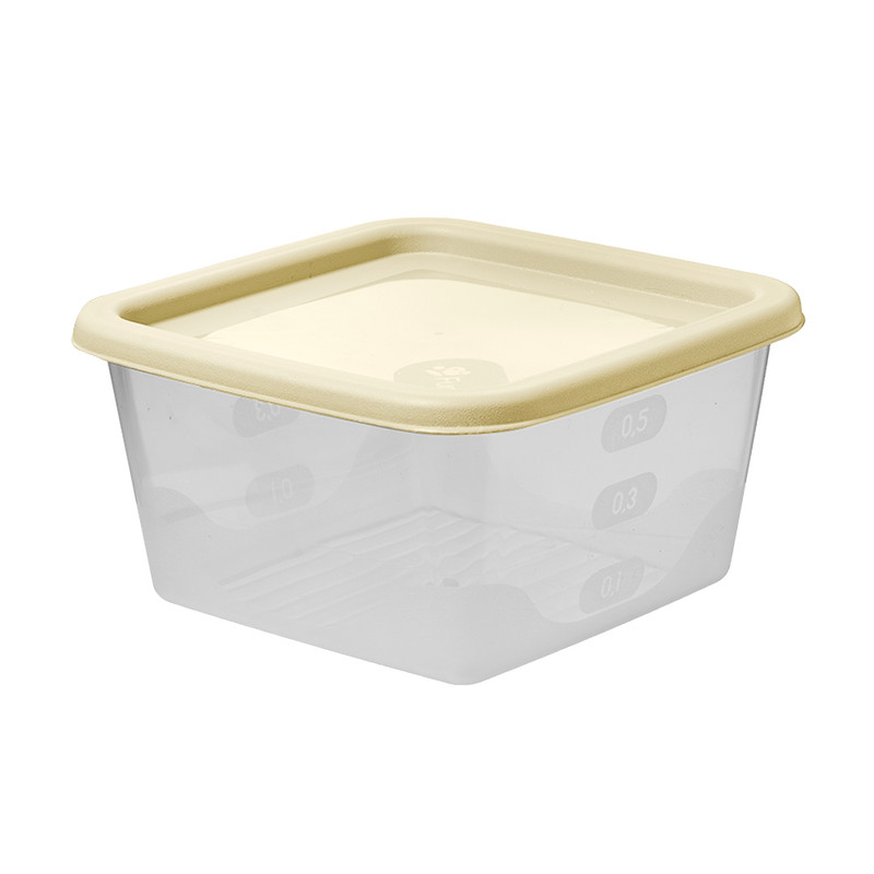Square container 0.63 L