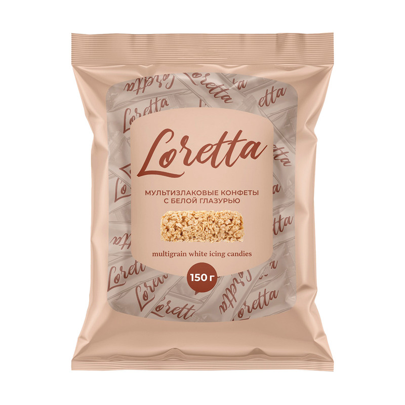 Мультизлаковые конфеты "Loretta", 150 г, в ассортименте