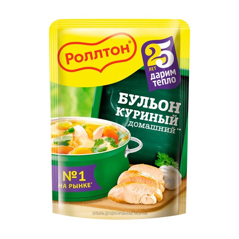 Бульон, Роллтон, 90 г, в ассортименте