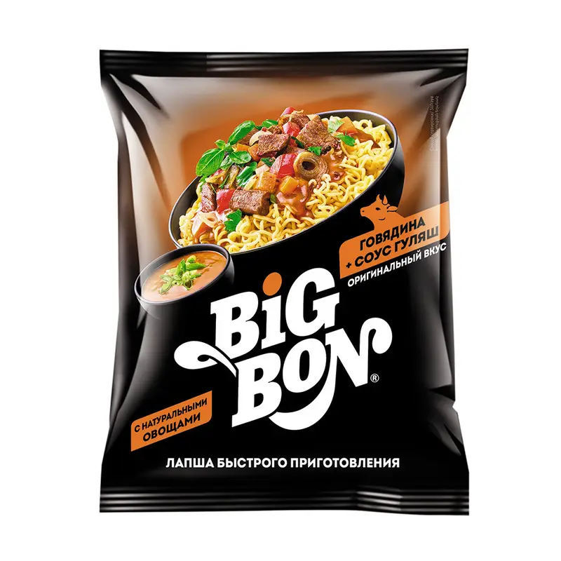 Лапша, BIG BON, 75 г, в ассортименте