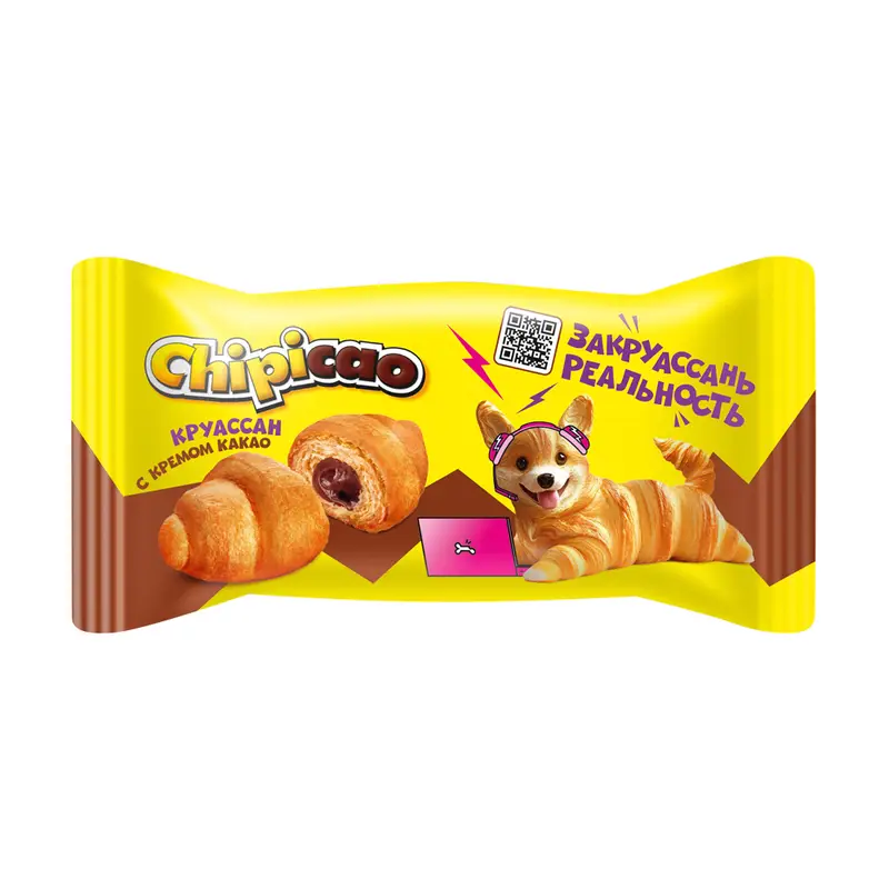 Круассан, Chipicao, с кремом "какао", 60 г