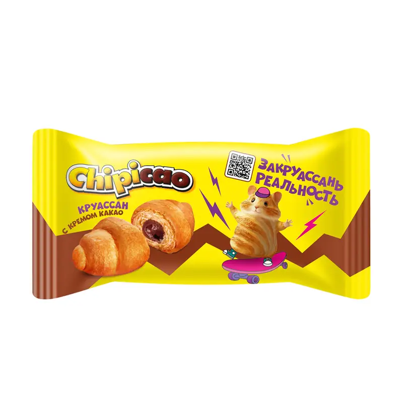 Круассан, Chipicao, с кремом "какао", 60 г