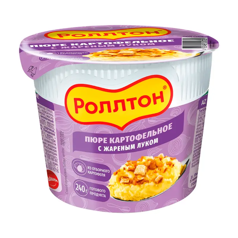 Пюре картофельное, Роллтон, 40 г, в ассортименте