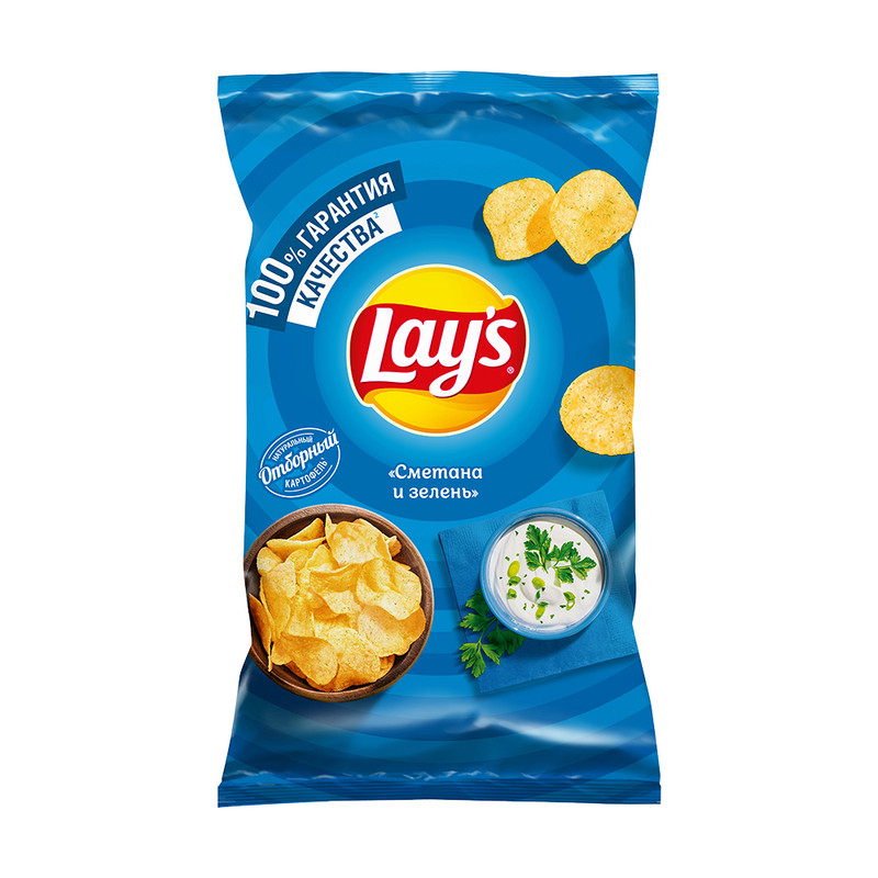 Картофельные чипсы, Lay's, 240 г, в ассортименте
