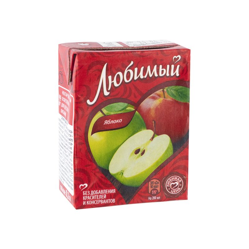 Нектар, Любимый, 0,2 л, в ассортименте