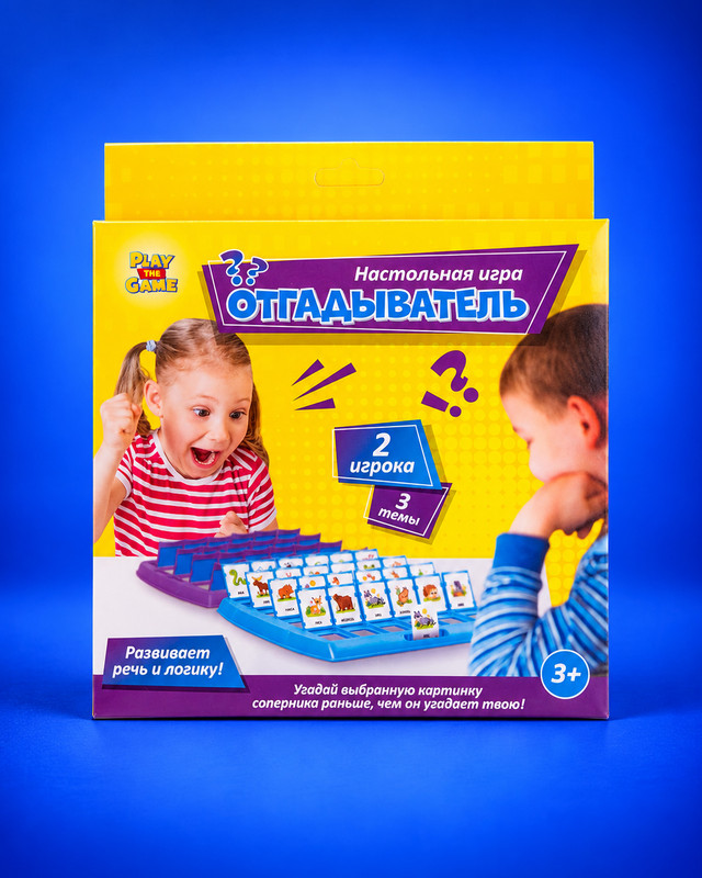 Настольная игра "Отгадыватель", Play the Game, в ассортименте