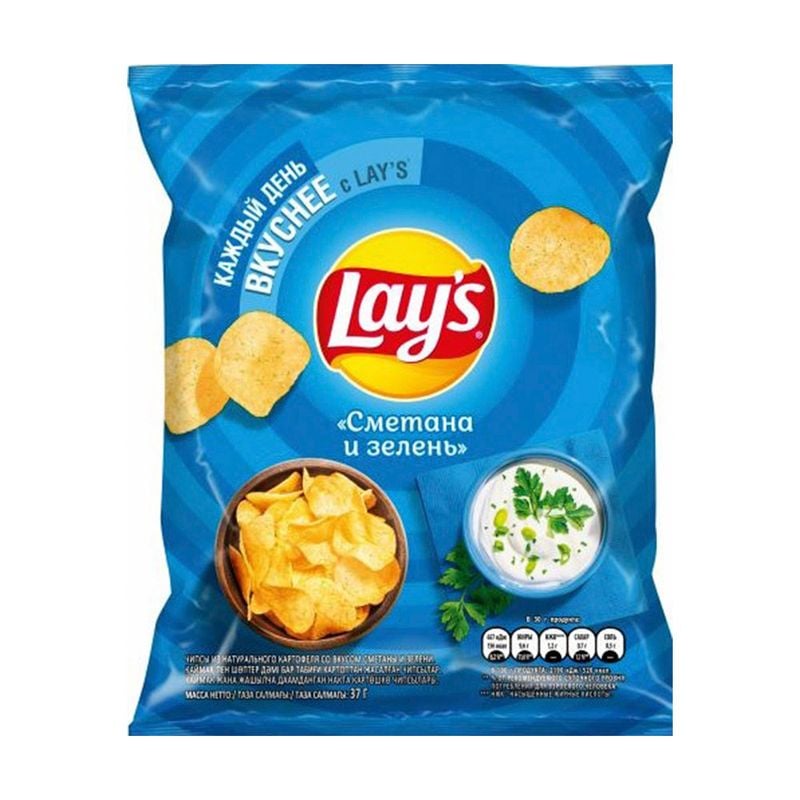 Чипсы, Lay`s, 37 г, в ассортименте