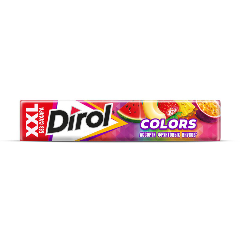 Жевательная резинка "Colors XXL", Dirol, в ассортименте