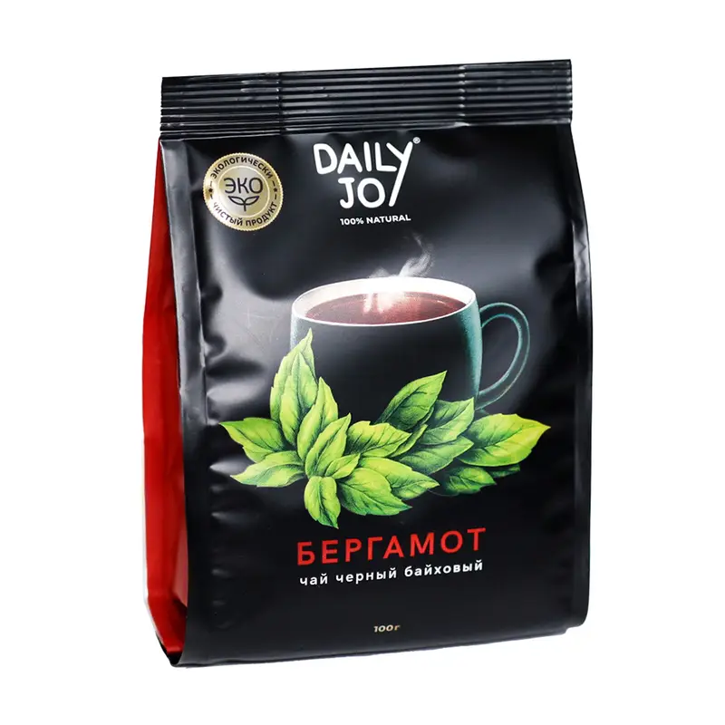 Чай чёрный байховый, Daily Joy, "Бергамот", 100 г