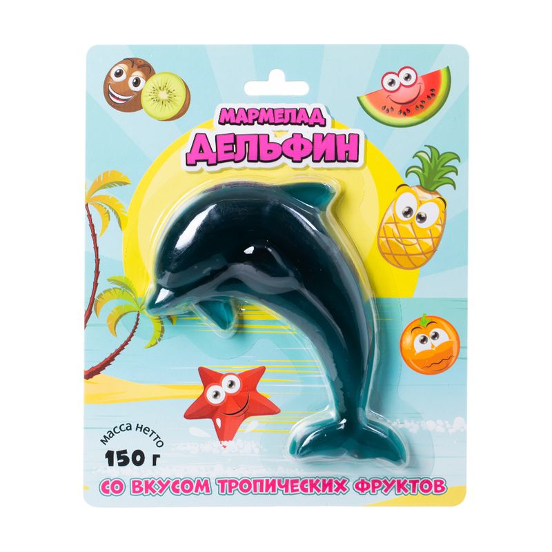 Мармелад желейный фигурный, 150 г, в ассортименте