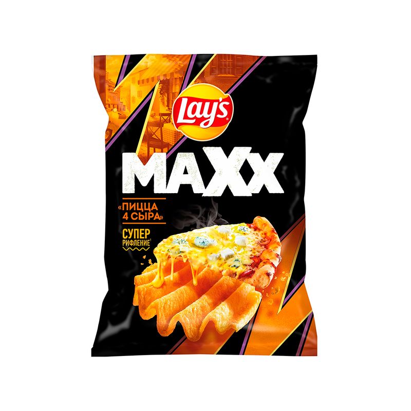Чипсы "MAXX", Lay's, 100 г, в ассортименте