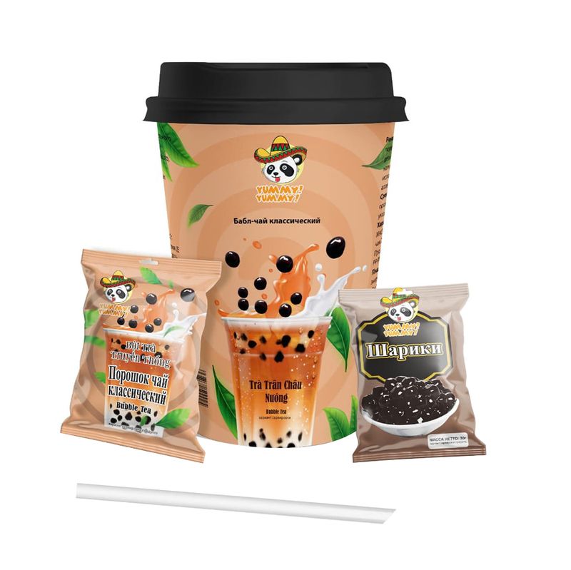 Бабл-чай, YUMMY! YUMMY!, 52 г, в ассортименте