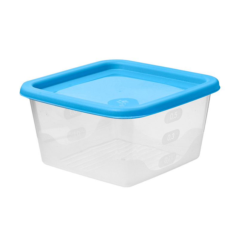 Square container 0.63 L