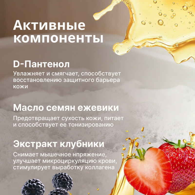 Пена для ванн, Le Core, 400 мл, в ассортименте
