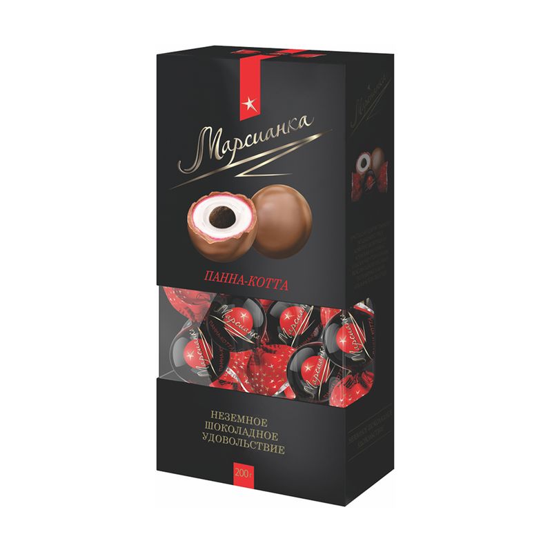 Конфеты, Марсианка, в подарочной упаковке, 200 г, в ассортименте