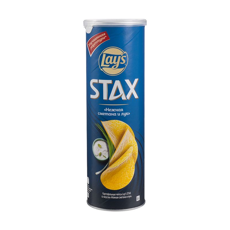 Чипсы, Lay’s Stax, 140 г