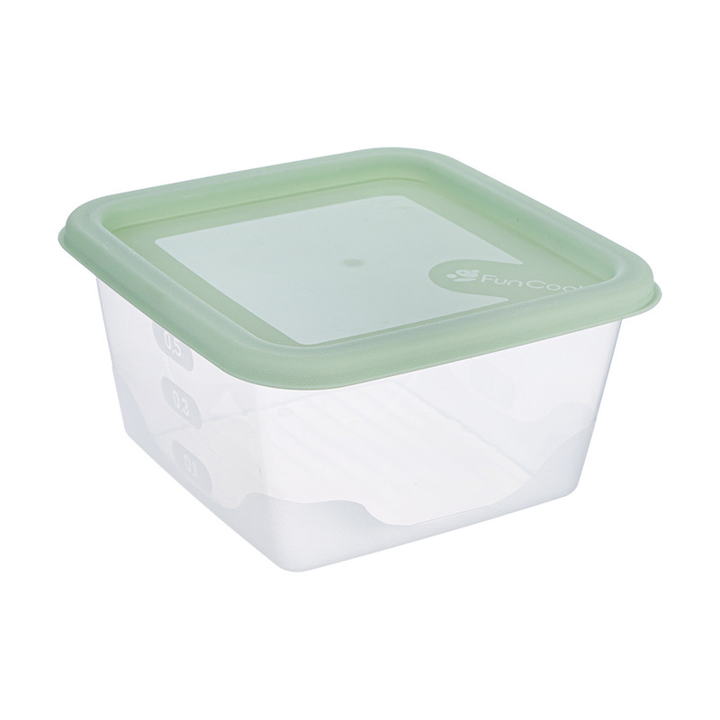 Square container 0.63 L