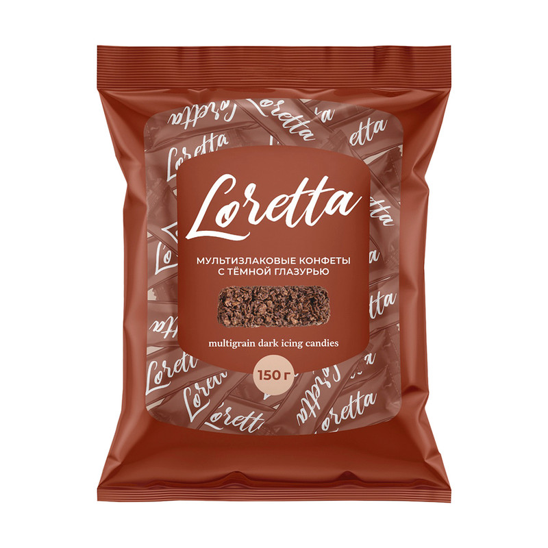 Мультизлаковые конфеты "Loretta", 150 г, в ассортименте