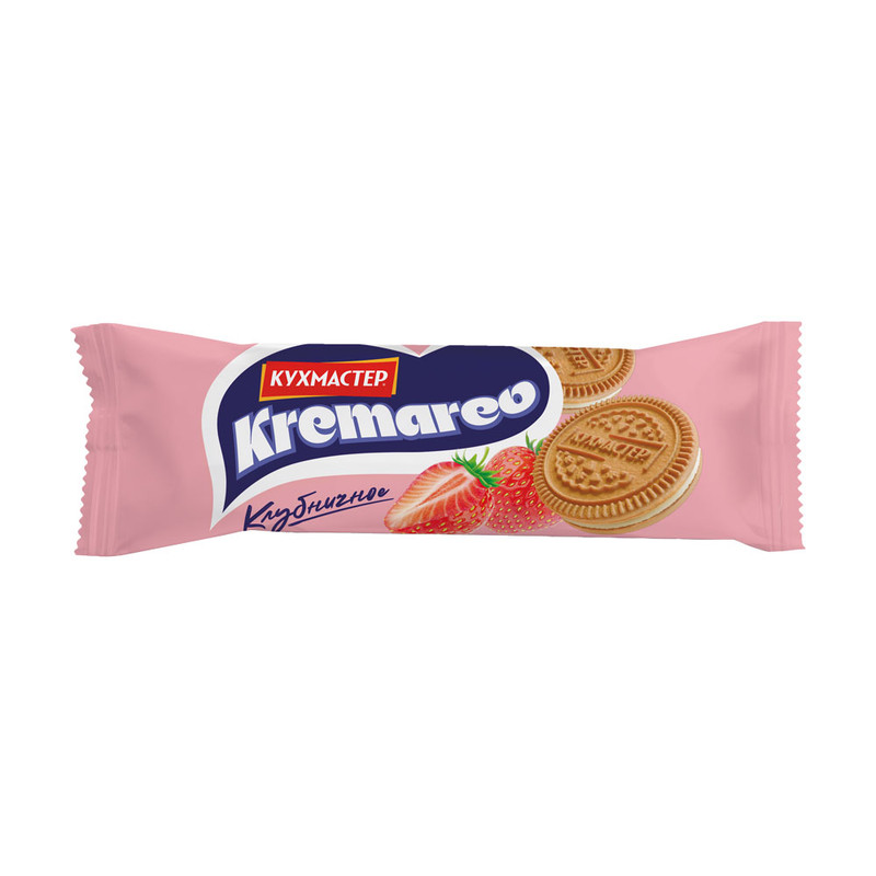 Печенье сахарное "Kremareo", Кухмастер, 100 г, в ассортименте