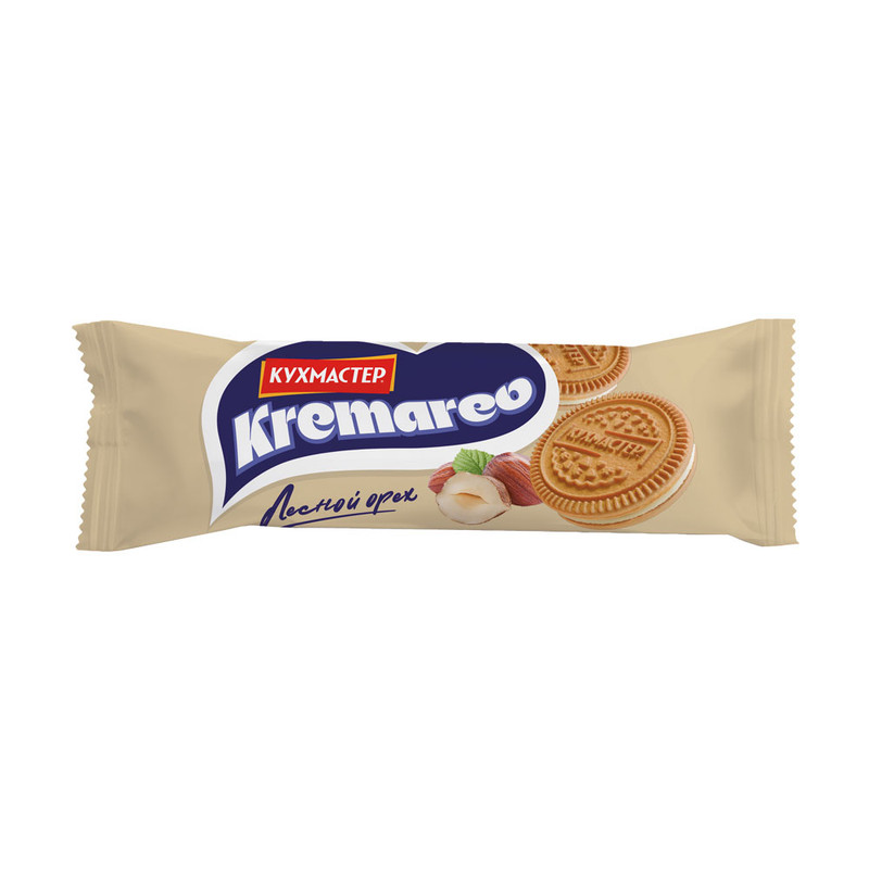 Печенье сахарное "Kremareo", Кухмастер, 100 г, в ассортименте