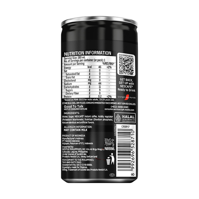 Напиток кофейный, NESCAFE, 180 мл, в ассортименте