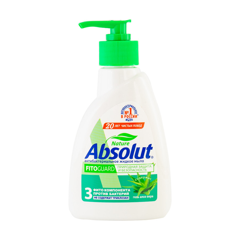 Жидкое мыло, Absolut, 250 г, в ассортименте
